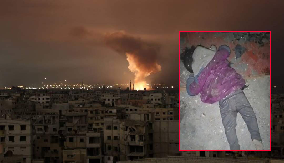 روسيا تواصل قتل المدنيين في سوريا وهاتان الصورتان ليستا من إدلب