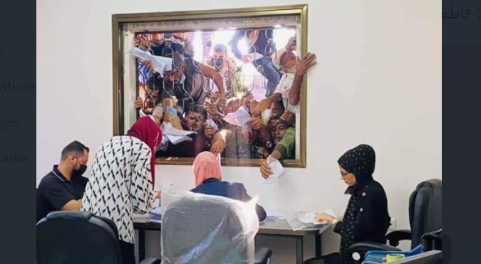 هذه الصورة ليست في سوريا وإنما في غزة