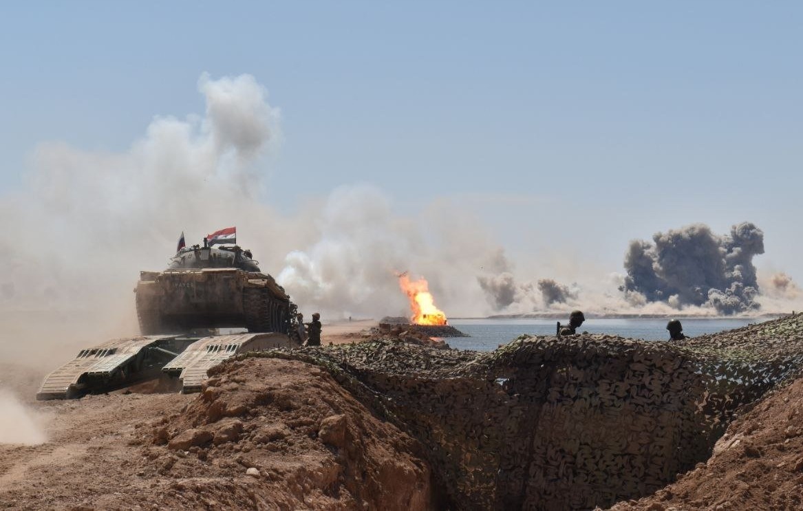 هل شاركت "قسد" بتدريبات عسكرية مع قوات النظام السوري بريف حلب مؤخراً؟