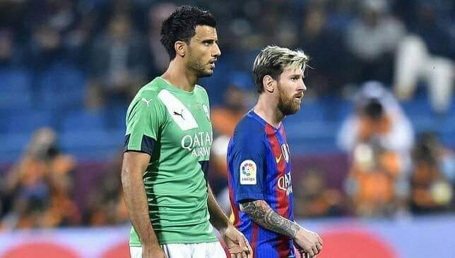 هل أشاد ليونيل ميسي بمستوى اللاعب السوري عمر السومة؟