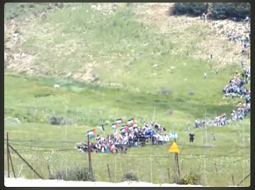 الفيديو قديم وليس لتجمع أردنيين على الحدود الفلسطينية المحتلة