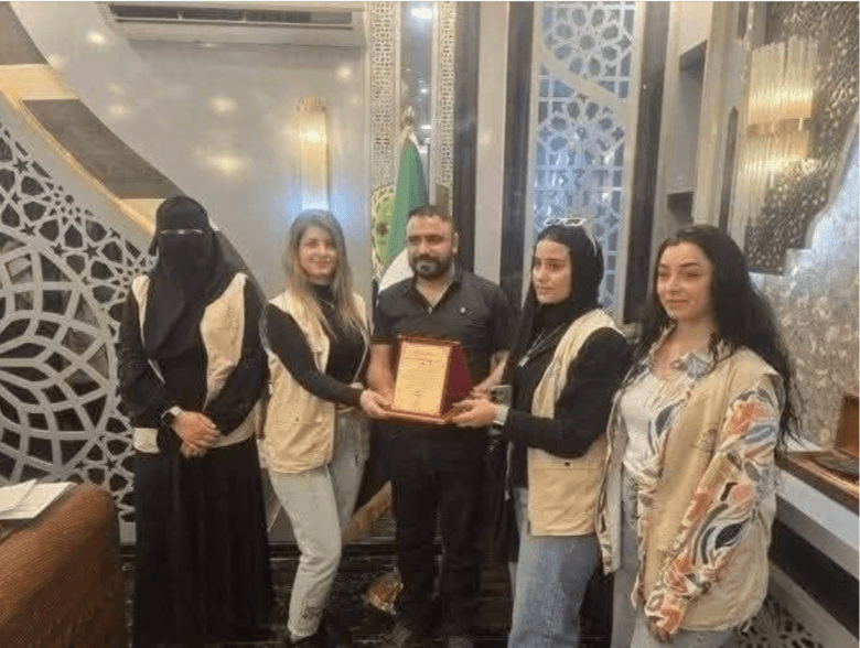 ما حقيقة تكريم محمد الجاسم "أبو عمشة" من قبل منظمة علوية؟