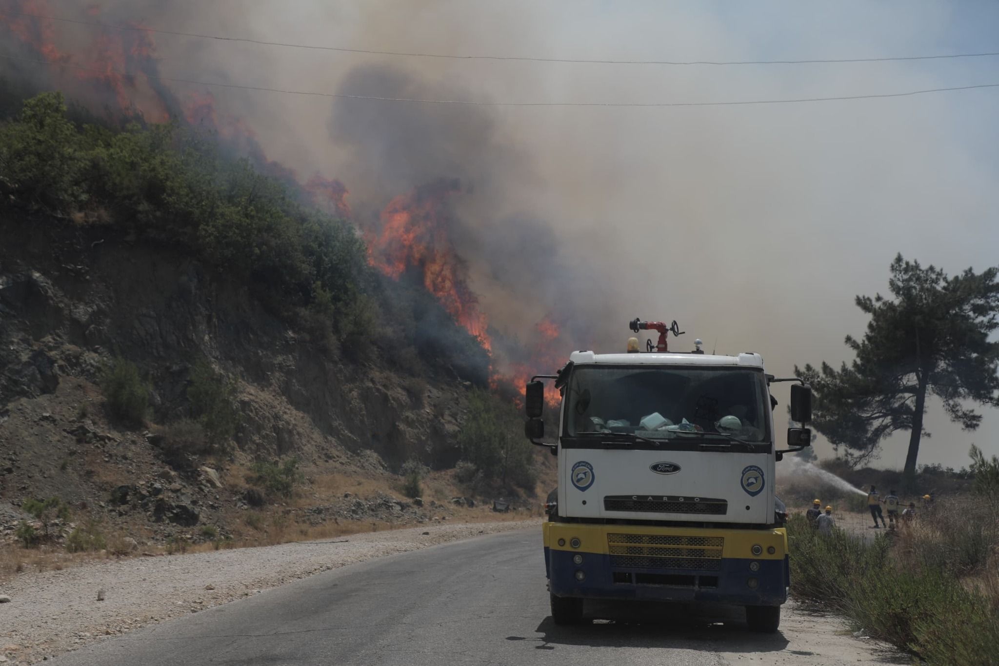لا صحة لملاحقة مضرمي نار في جبل تقسيس جنوب حماة