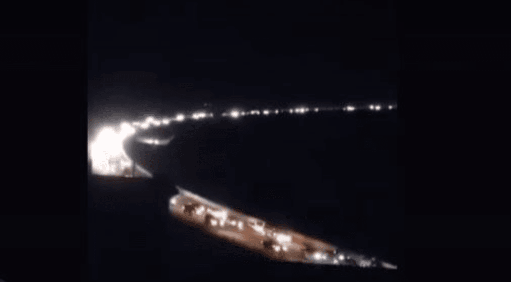 هذا المقطع قديم ولا يظهر توجه أرتال من دير الزور باتجاه السويداء